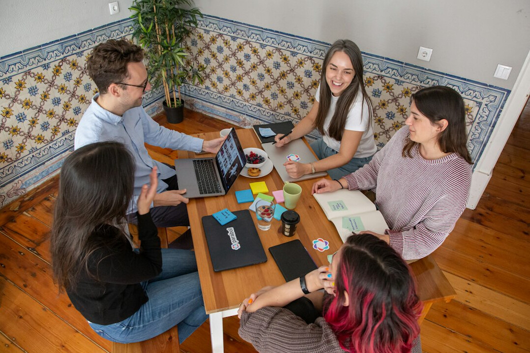 research team discussion
